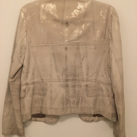 DKNY 100% leather jacket rare find! Made in Italy - Picture 12 of 12